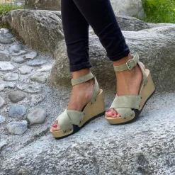 Abbie Kaschmir Khaki (Natur)-SOFTCLOX New