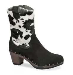 Gladys Kaschmir/Animalprint Schwarz/Kuh-SOFTCLOX Clearance