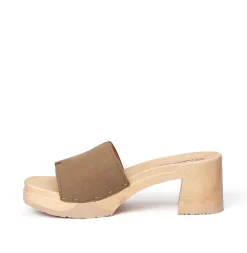 Henrietta Vegan Velourseffekt Tabacco (Natur)-SOFTCLOX New
