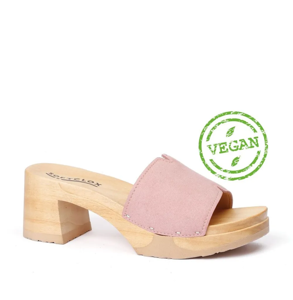 Henrietta Vegan Velourseffekt Rose (Natur)-SOFTCLOX Sale