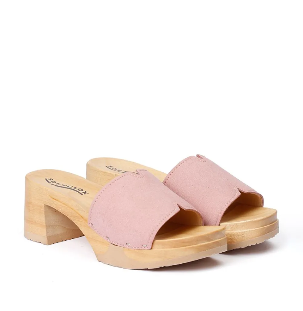 Henrietta Vegan Velourseffekt Rose (Natur)-SOFTCLOX Sale