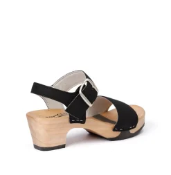 Kea Vegan Velourseffekt Schwarz (Hazelnut)-SOFTCLOX Fashion