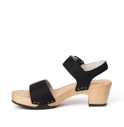 Kea Vegan Velourseffekt Schwarz (Hazelnut)-SOFTCLOX Fashion