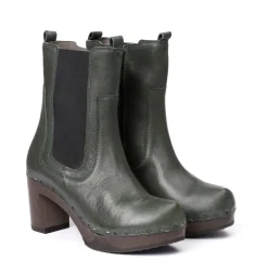 Laurentia Washed Nappa Oliv-SOFTCLOX Fashion