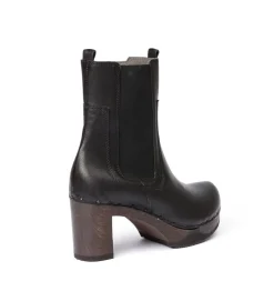 Laurentia Washed Nappa Schwarz-SOFTCLOX Fashion