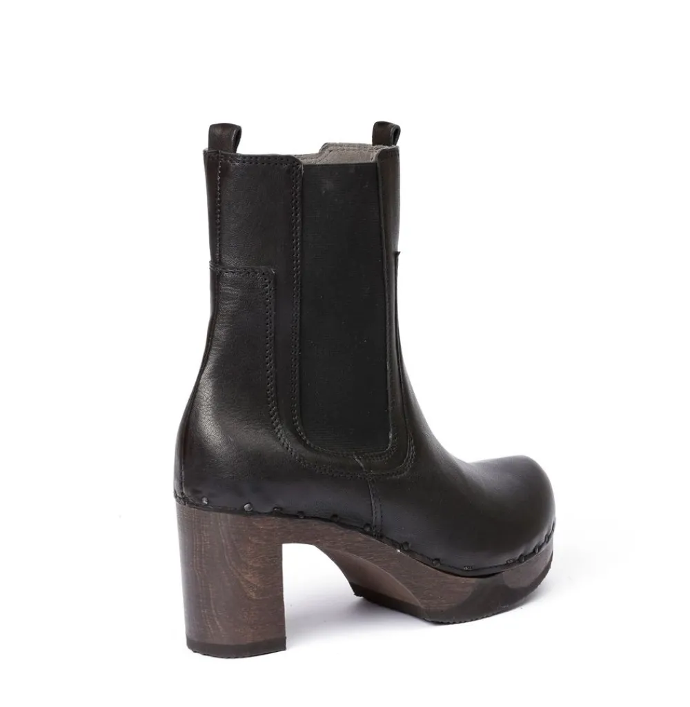 Laurentia Washed Nappa Schwarz-SOFTCLOX Fashion