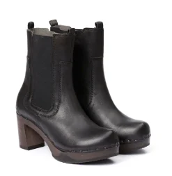 Laurentia Washed Nappa Schwarz-SOFTCLOX Fashion