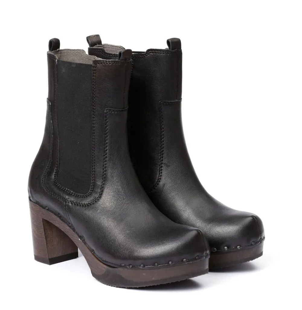 Laurentia Washed Nappa Schwarz-SOFTCLOX Fashion
