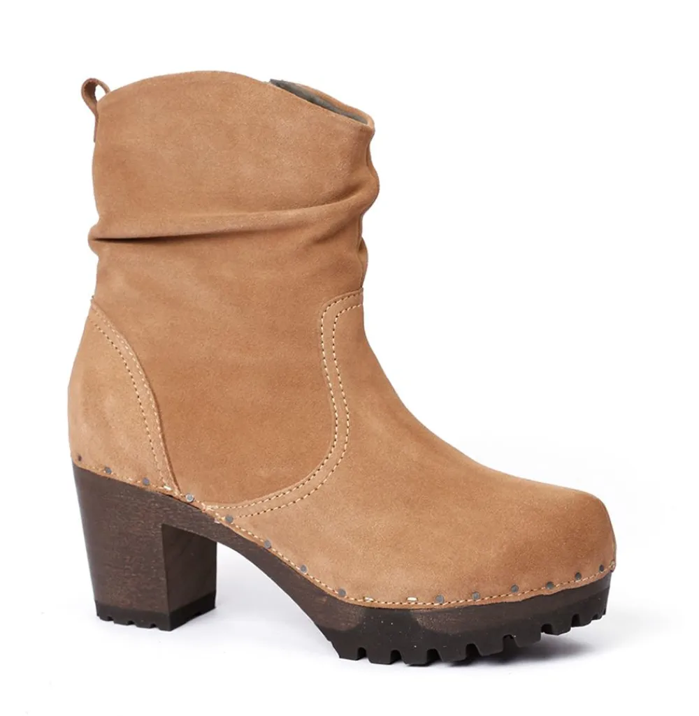 O-Bootie Kaschmir Walnut-SOFTCLOX Online