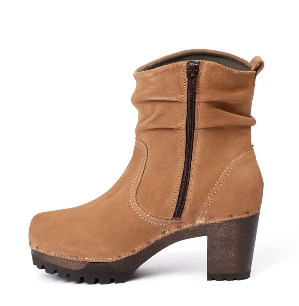 O-Bootie Kaschmir Walnut-SOFTCLOX Online