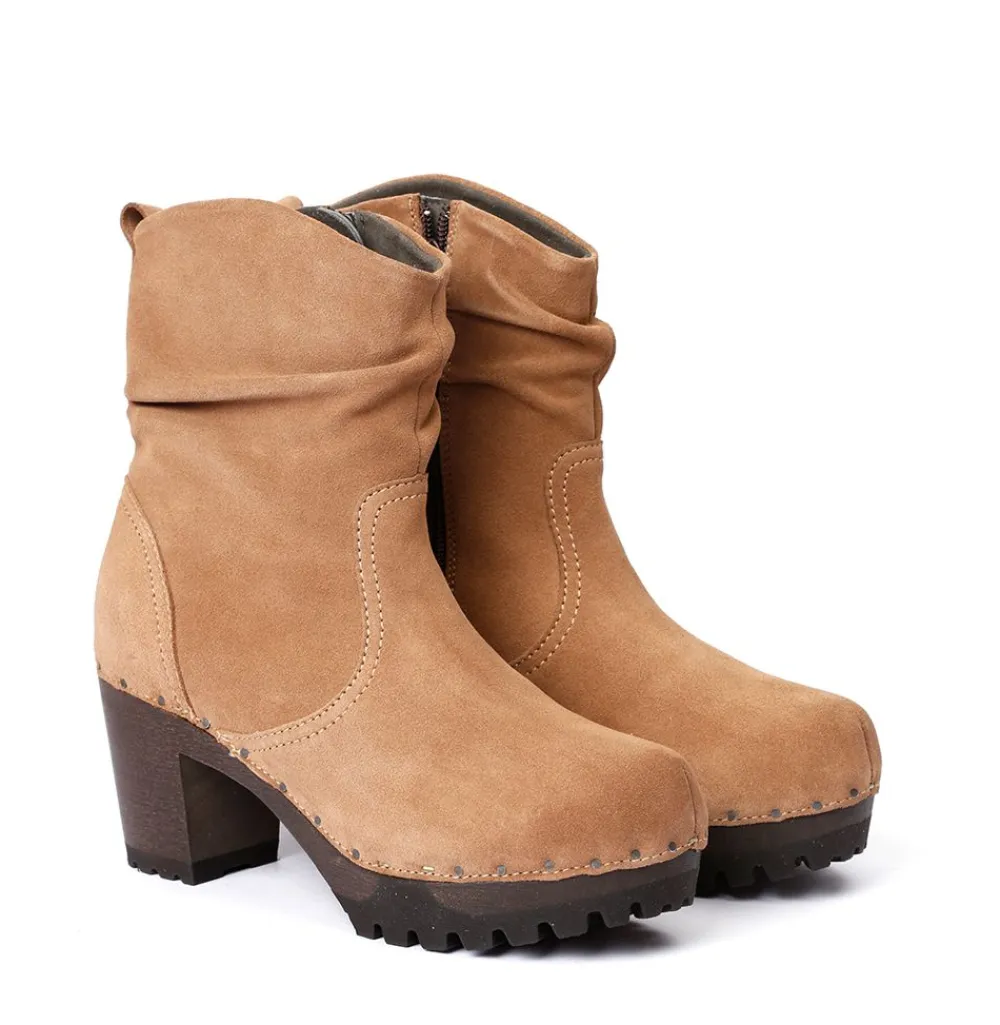 O-Bootie Kaschmir Walnut-SOFTCLOX Online