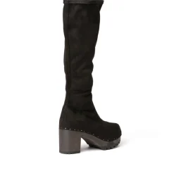 Olivera Vegan Velourseffekt Schwarz (Dunkel)-SOFTCLOX Hot