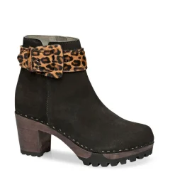 Oralie Kaschmir/Animalprint Schwarz/Leo-SOFTCLOX Fashion